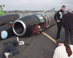 Burst tyre on Monday 23rd September