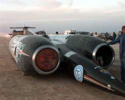 ThrustSSC after the run