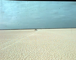 Crossing the desert at speed