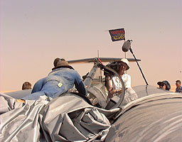 Robert Atkinson retrieves the video tapes