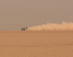 ThrustSSC accelerates into Run 27