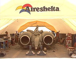 Back in the Aireshelta for checking