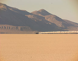 ThrustSSC on run 44