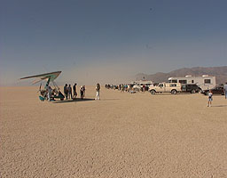 The media pack up at the Press Area
