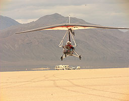 One of the Pegasus microlights