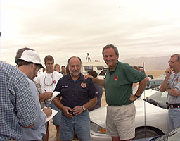 Dave Petrali with Richard Noble