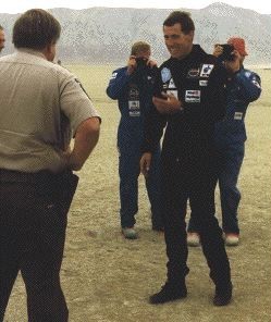 Andy, smiling at last!