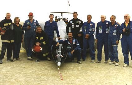 The victorious team