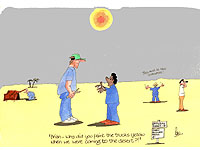 ThrustSSC Cartoons
