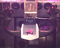 ThrustSSC's steering wheel