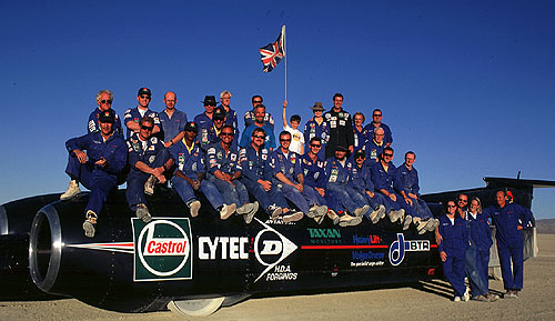 The ThrustSSC Team